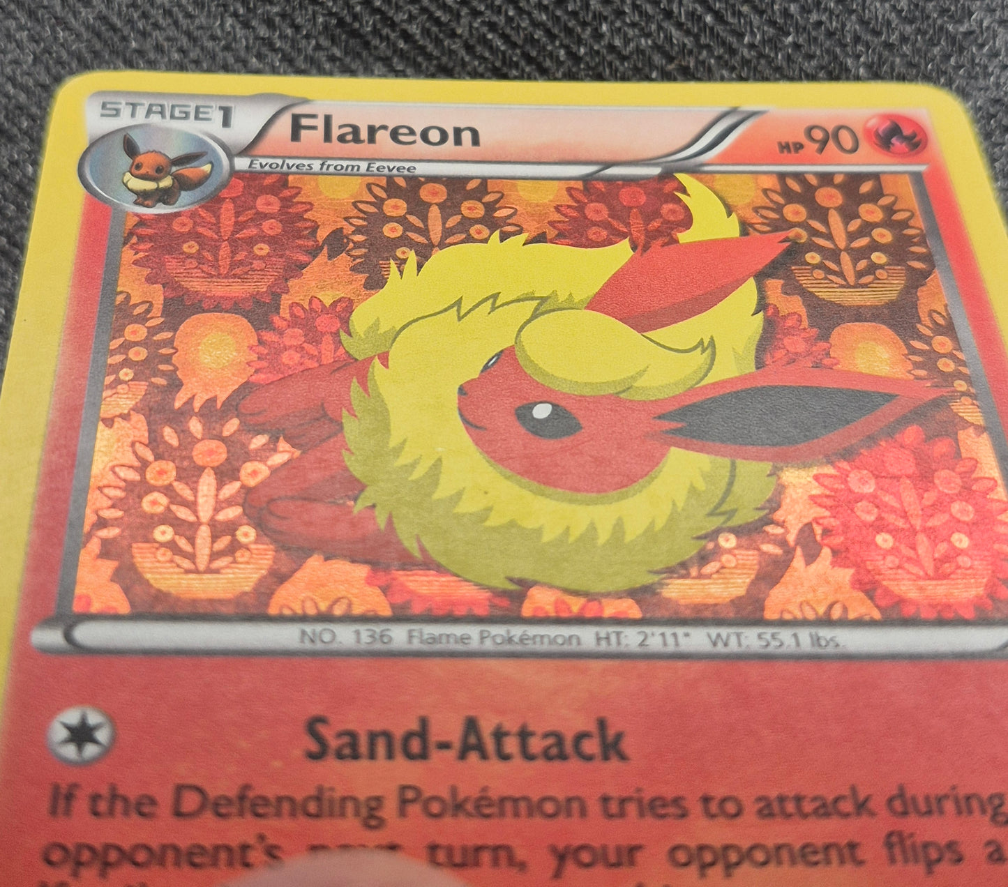 2013 POKEMON BLACK & WHITE PROMO BW88 FLAREON-HOLO SYLVEON COLLECTION LP/MP