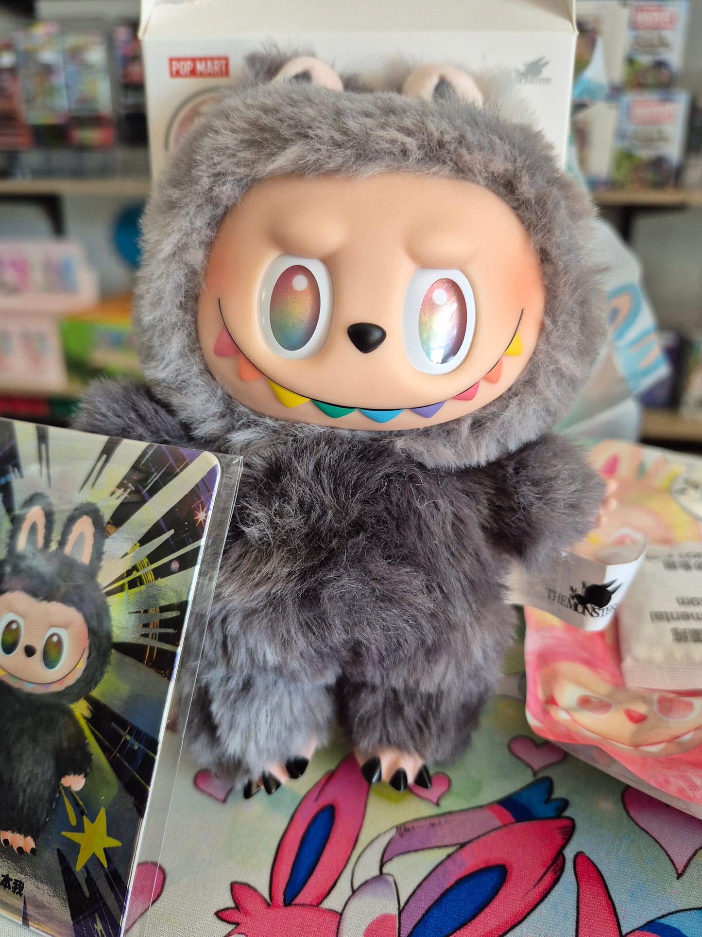 AUTHENTIC RARE POP MART LABUBU The Monsters BIG INTO ENERGY V3 ID (Secret Edition)