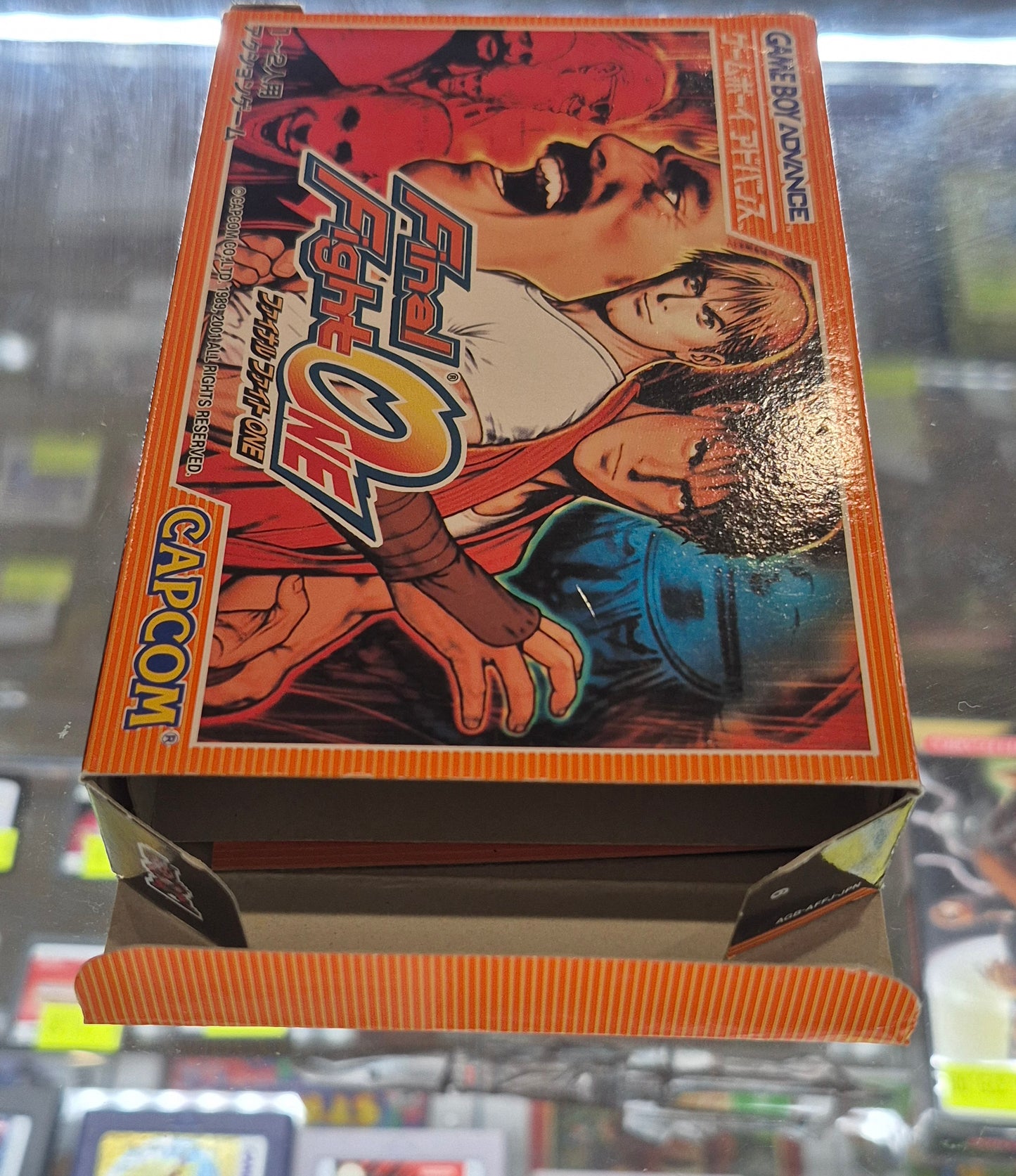 Final Fight One GameBoy Advance GBA Capcom Used Japan Boxed Manual Tested 2001