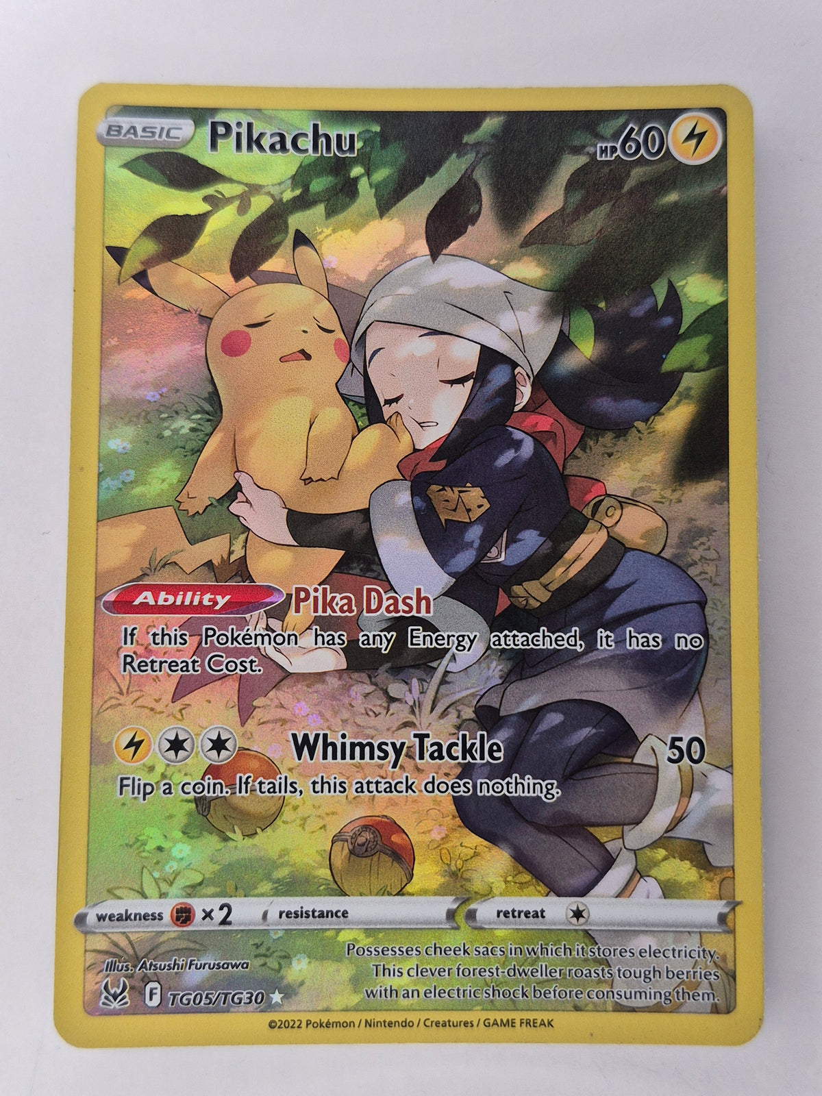 Pokemon 2022 Pikachu Trainer Gallery Lost Origin TG05/TG30 LP/MP