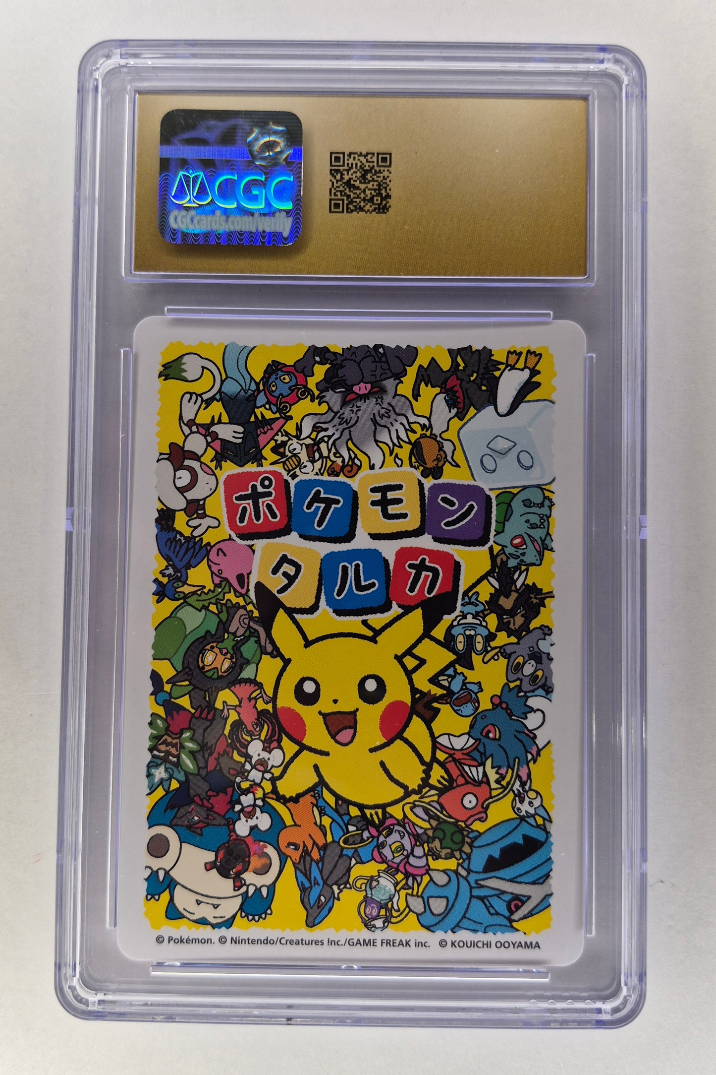 CGC 10 Pristine Pikachu Pokémon Playing Cards(2025) Pokémon Taruka Effect Card