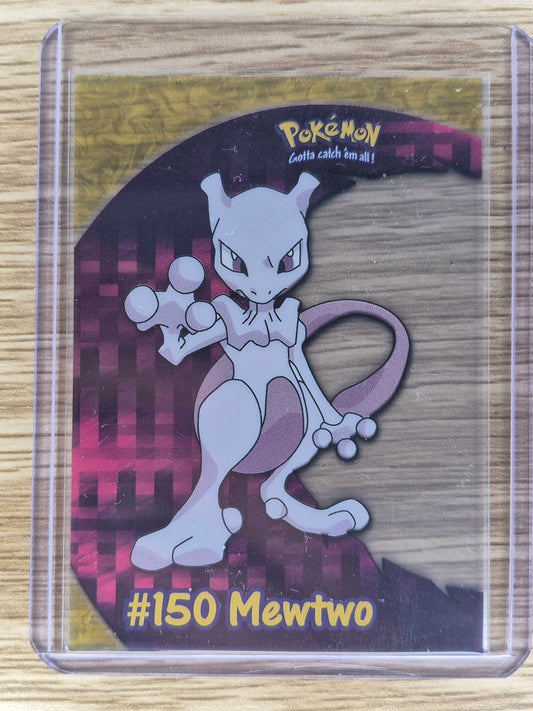 2000 Topps Pokemon Mewtwo #150 Clear Card PC5 Vintage