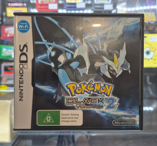 Pokémon Black Version 2 (Nintendo DS, 2012 PAL) Complete With Manual CIB VGC