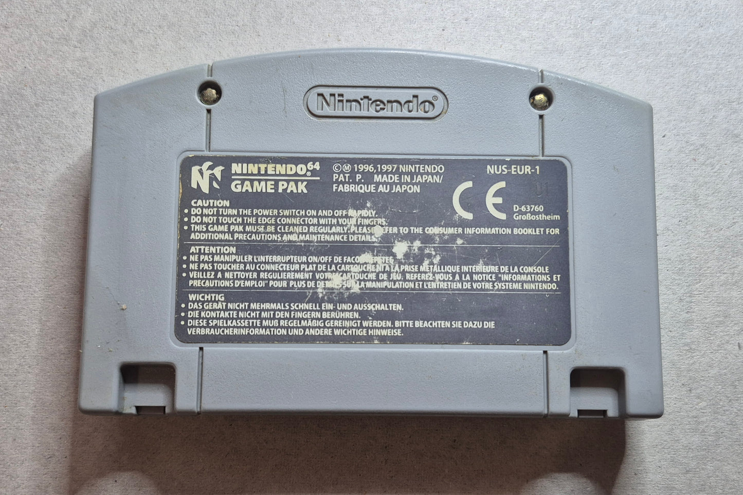Nintendo 64 Yoshi's Story N64 1996-1997 Cart Only Tested