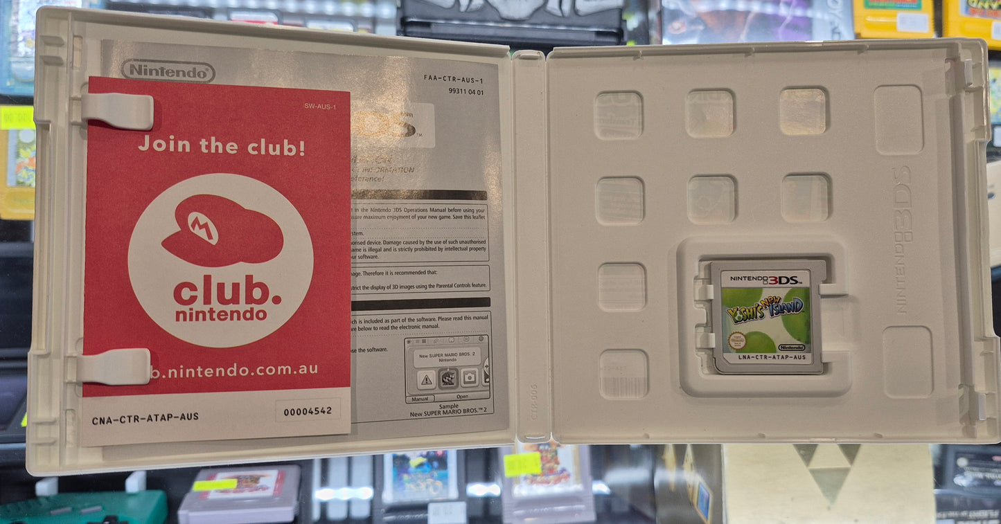 Yoshi's New Island | Nintendo 3DS Game | AUS PAL  - Tested -