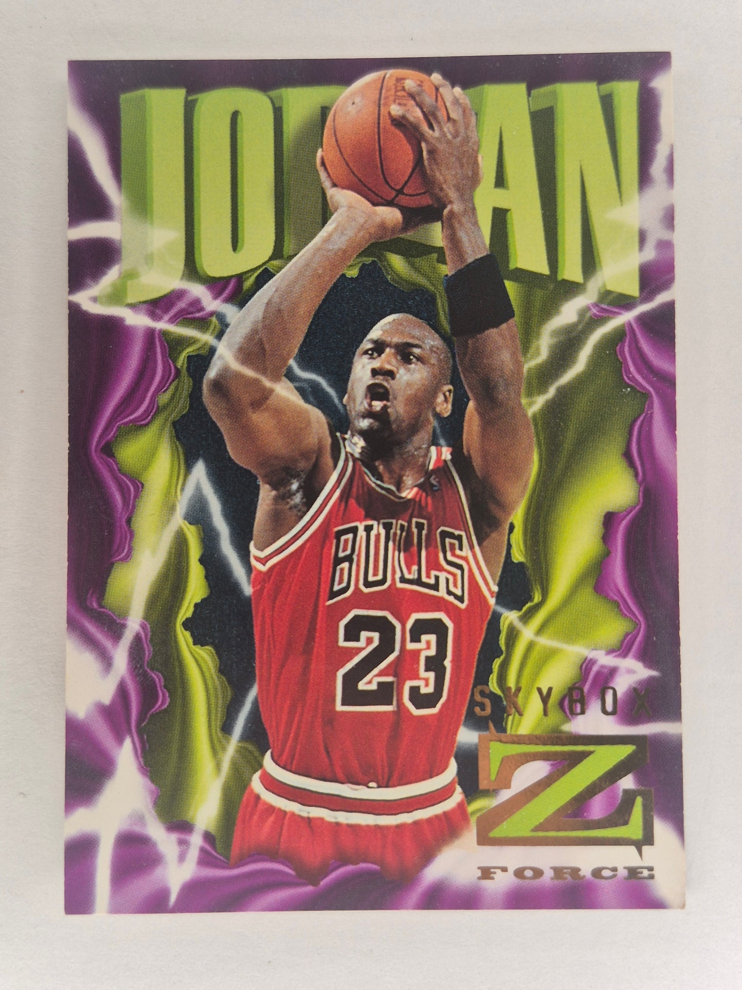 1996-19 Skybox Z-Force Basketball Michael Jordan LP