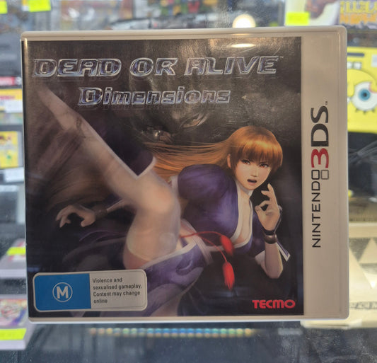Nintendo 3DS 2DS Dead Or Alive Dimensions Video Game AU Release Used VGC Tested