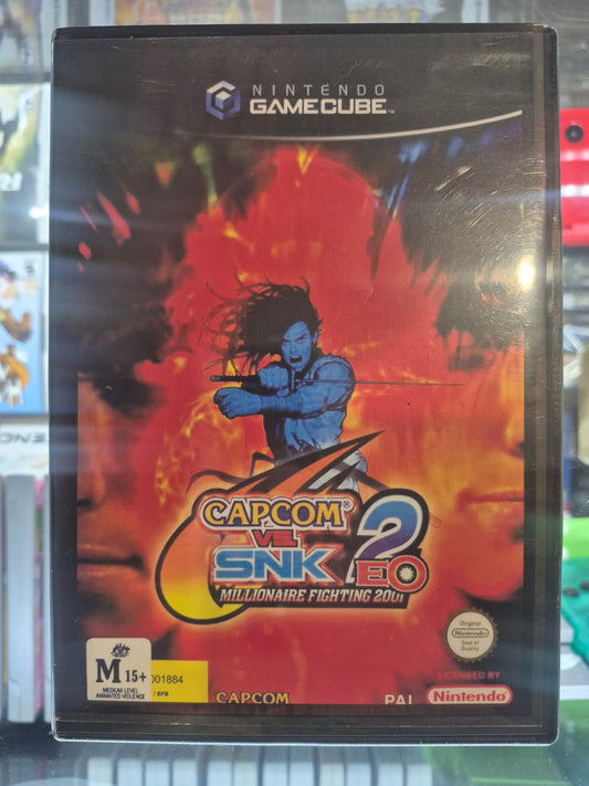 Capcom vs SNK 2: EO Nintendo GameCube Game PAL EX RENTAL GC.