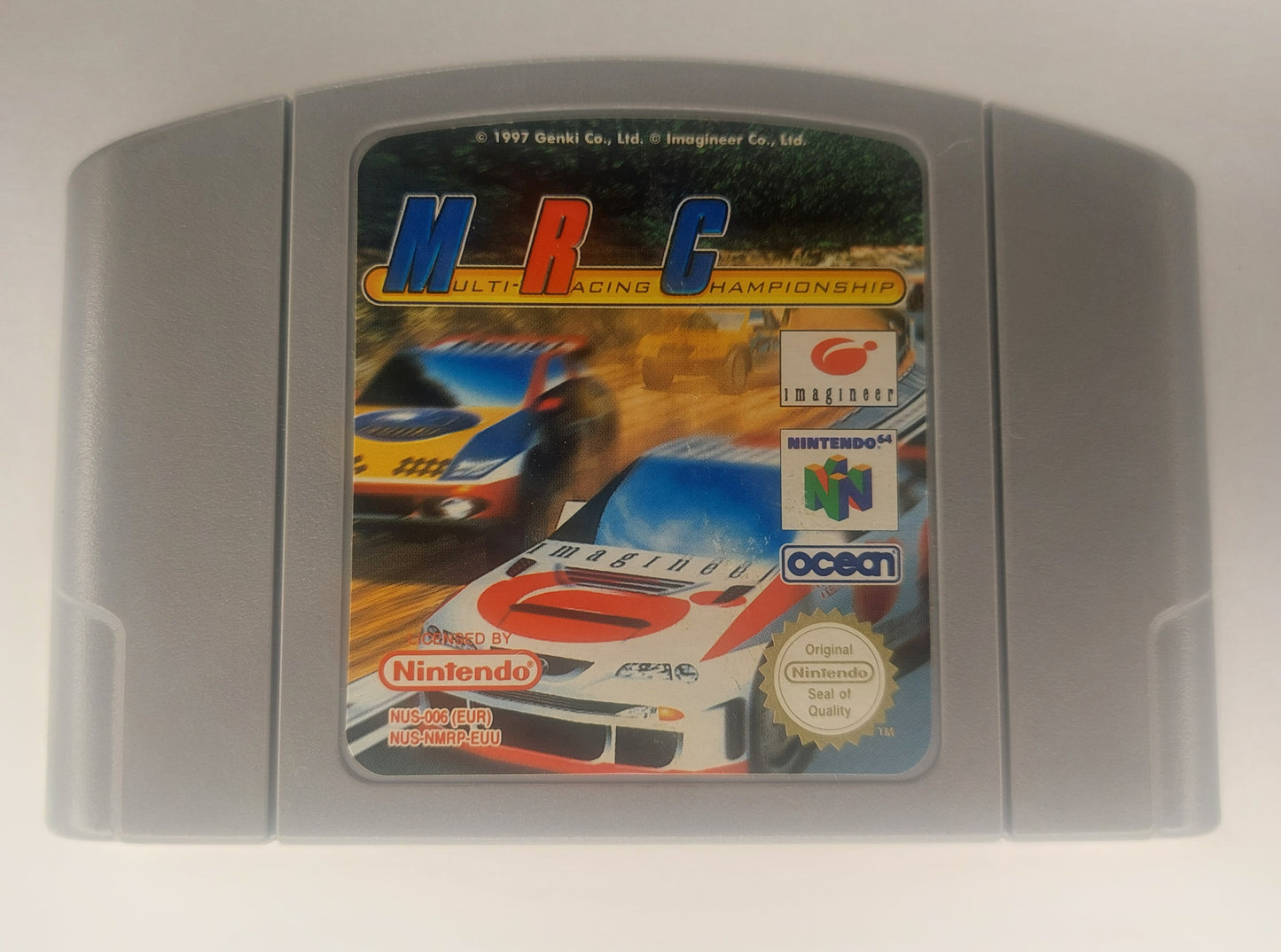 MRC MULTI RACING CHAMPIONSHIP (NINTENDO 64, N64 GAME) CART ONLY