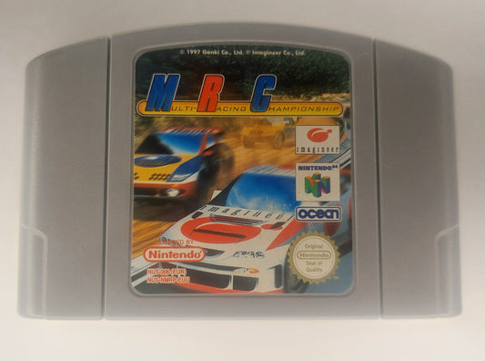 MRC MULTI RACING CHAMPIONSHIP (NINTENDO 64, N64 GAME) CART ONLY