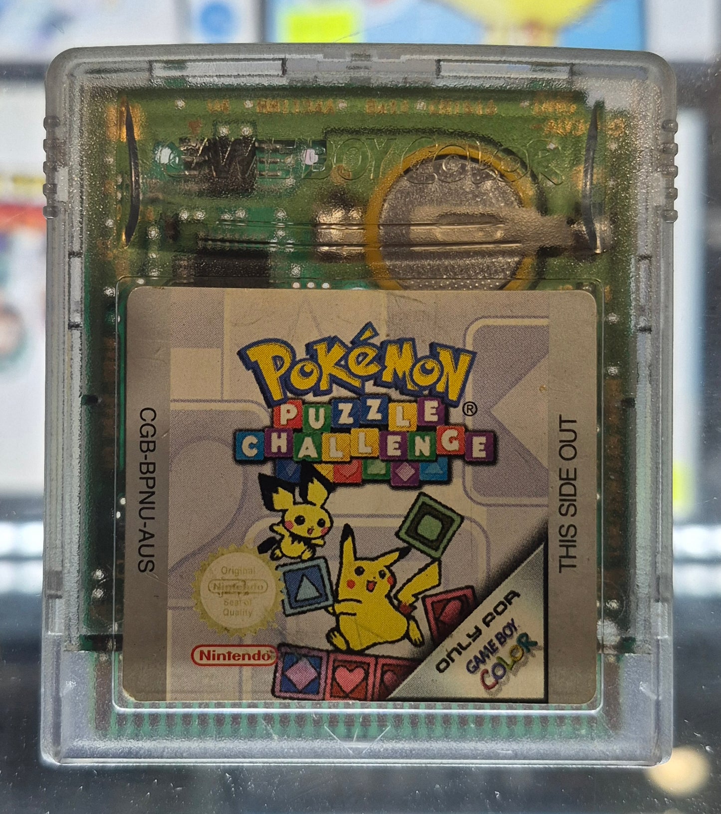 GBC Pokémon Puzzle Challenge NINTENDO Game Boy Color AUS PAL NEW SAVE Battery