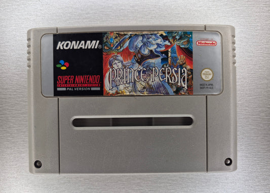 Nintendo SNES Prince of Persia AUS PAL Cart Tested