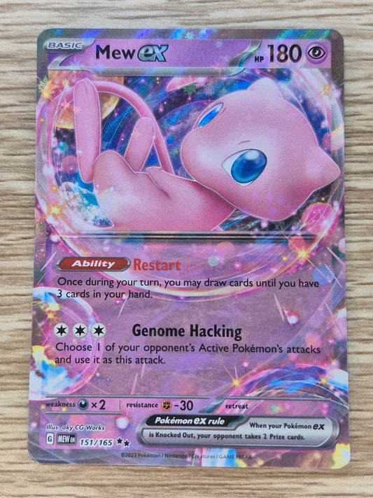 2023 Pokémon 151 English Mew EX 151/165 Nr Mt