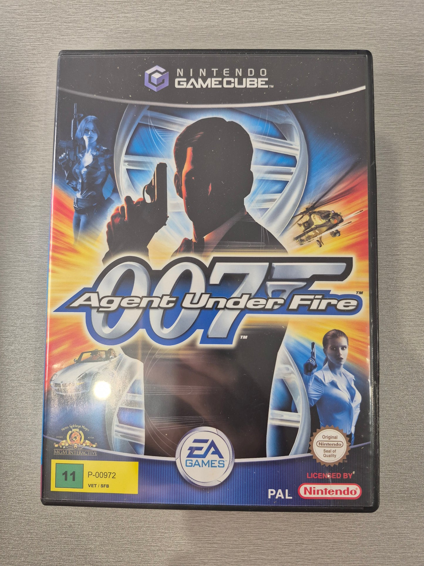 Nintendo Gamecube 007 Agent Under Fire Tested in Box
