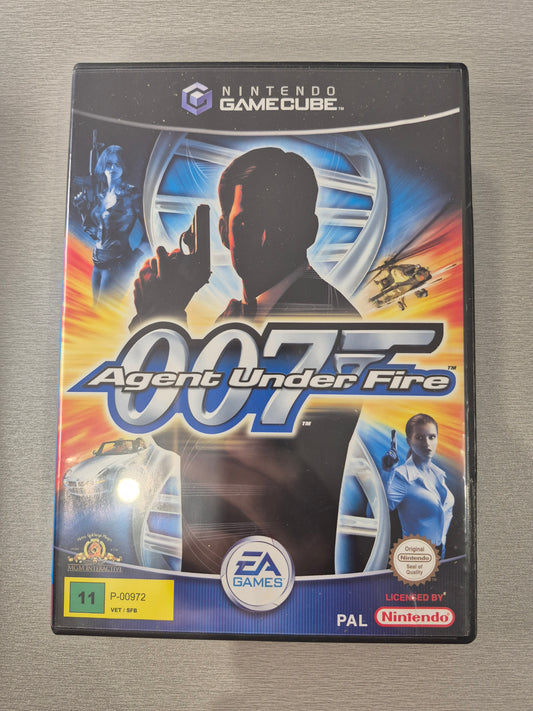 Nintendo Gamecube 007 Agent Under Fire Tested in Box