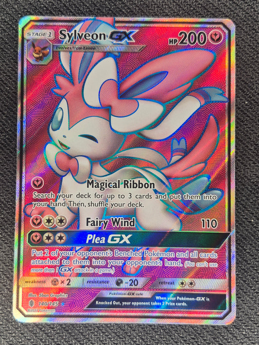 Sylveon GX 140/145 - Pokemon Sun & Moon Guardians Rising Full Art NM