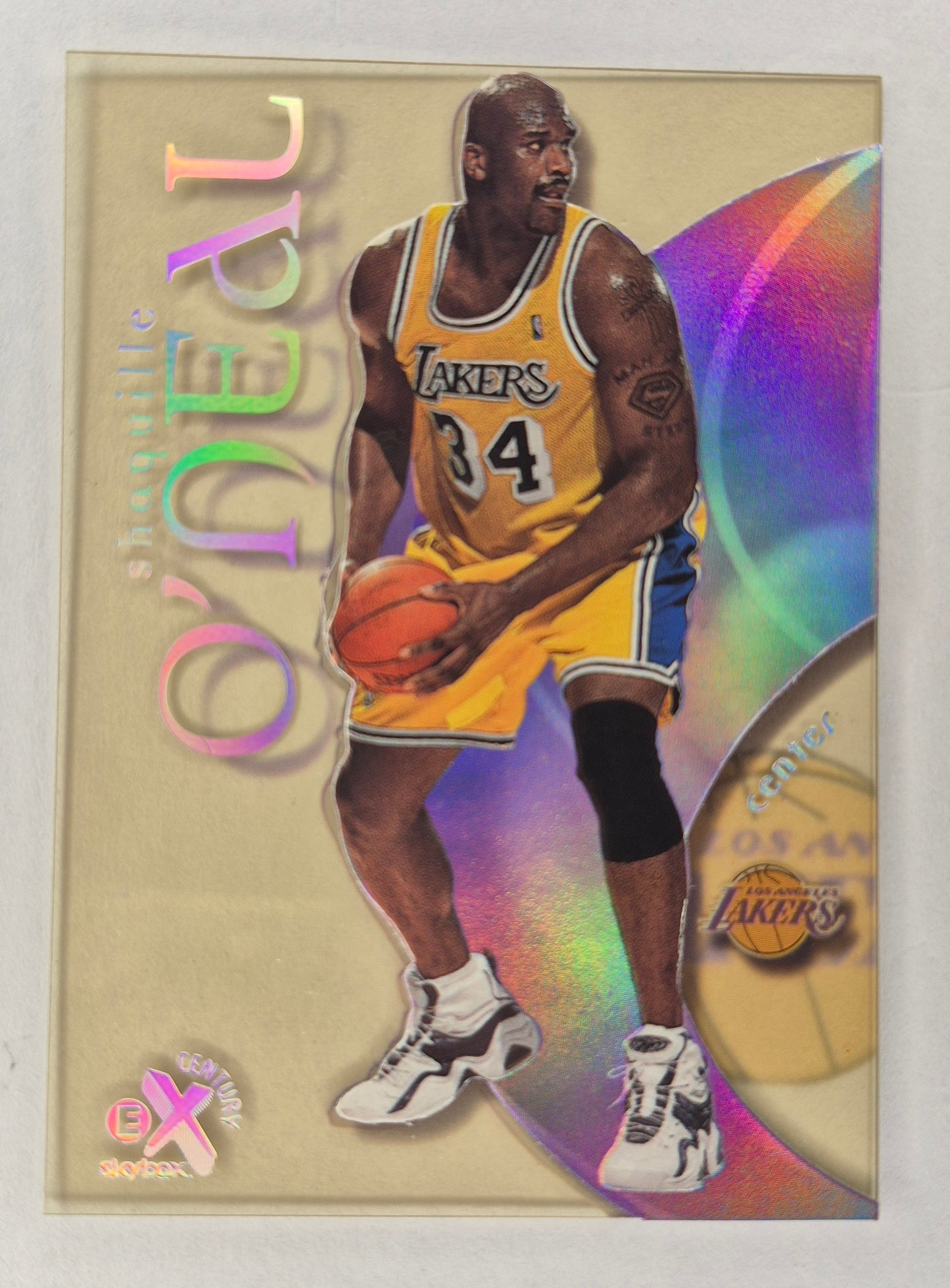 1998-1999 Skybox EX Century Acetate Basketball Shaquille O'Neal #14.