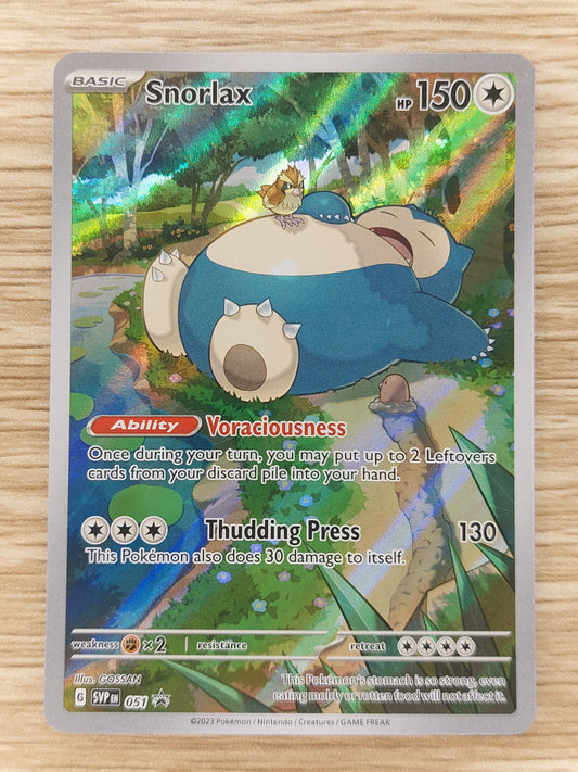 Pokemon 2023 Snorlax Promo Scarlet & Violet 151 SVP 051