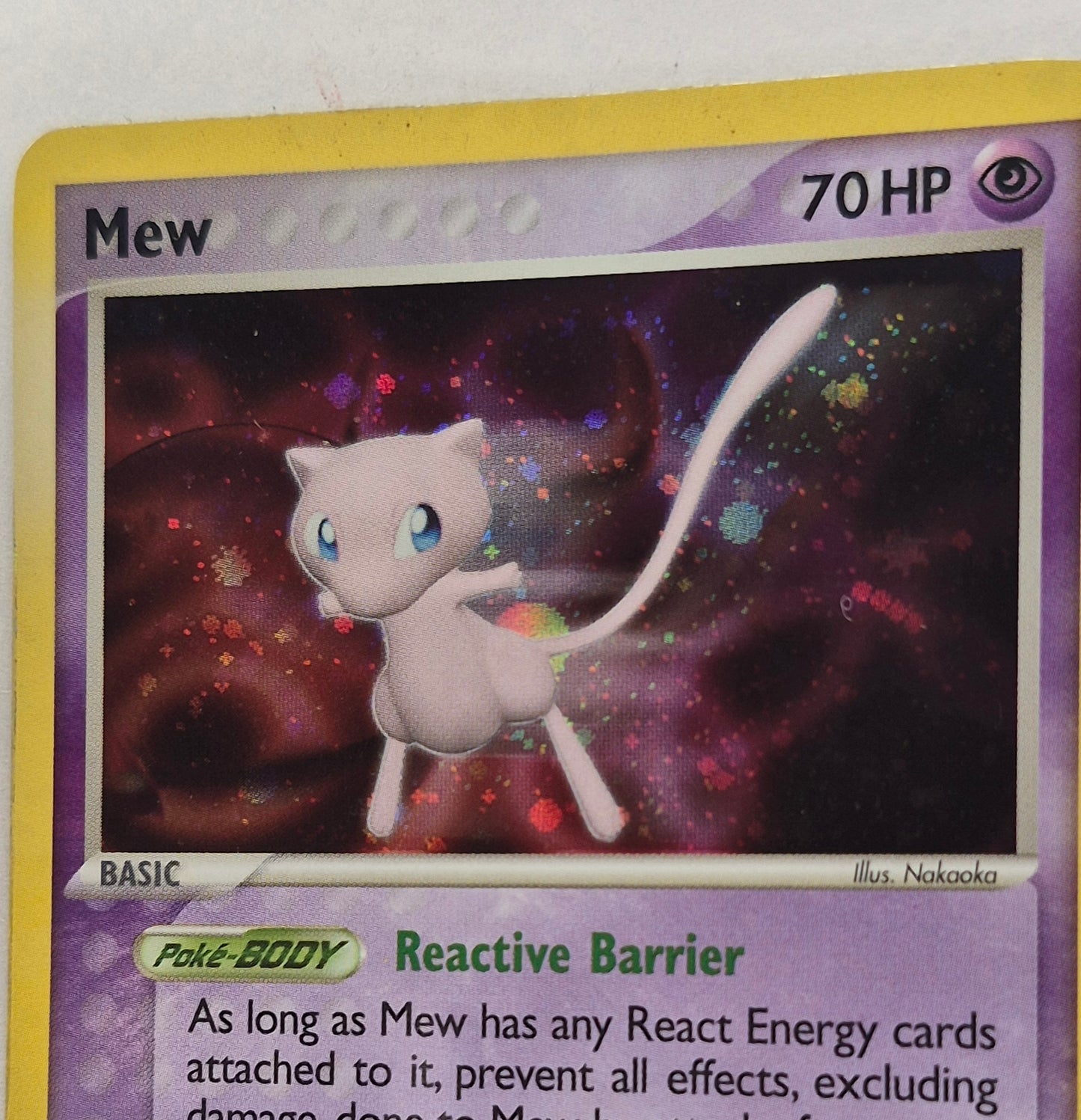 Mew 4/17 POP Series 4 Promo Pokemon Card Holo Foil Rare LP/MP