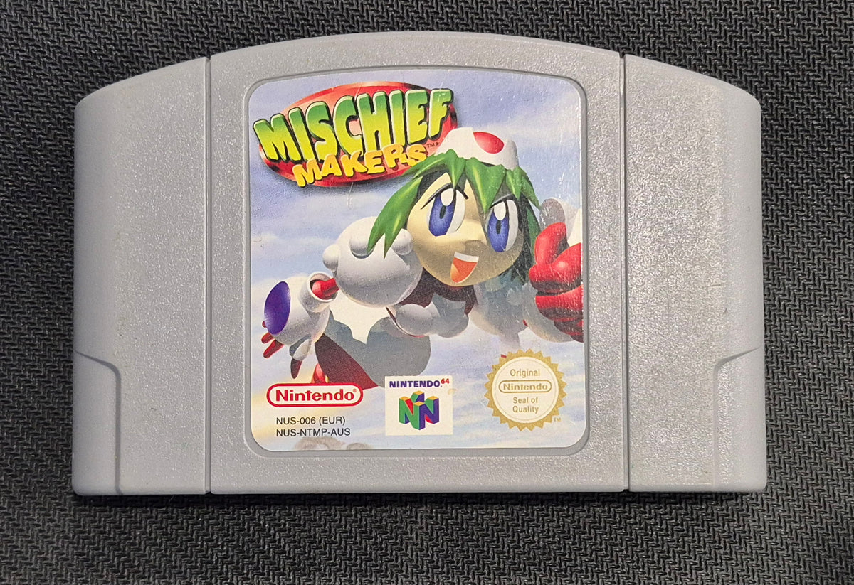 Mischief Makers- N64 / Nintendo 64 Game - AUS PAL TESTED Cart