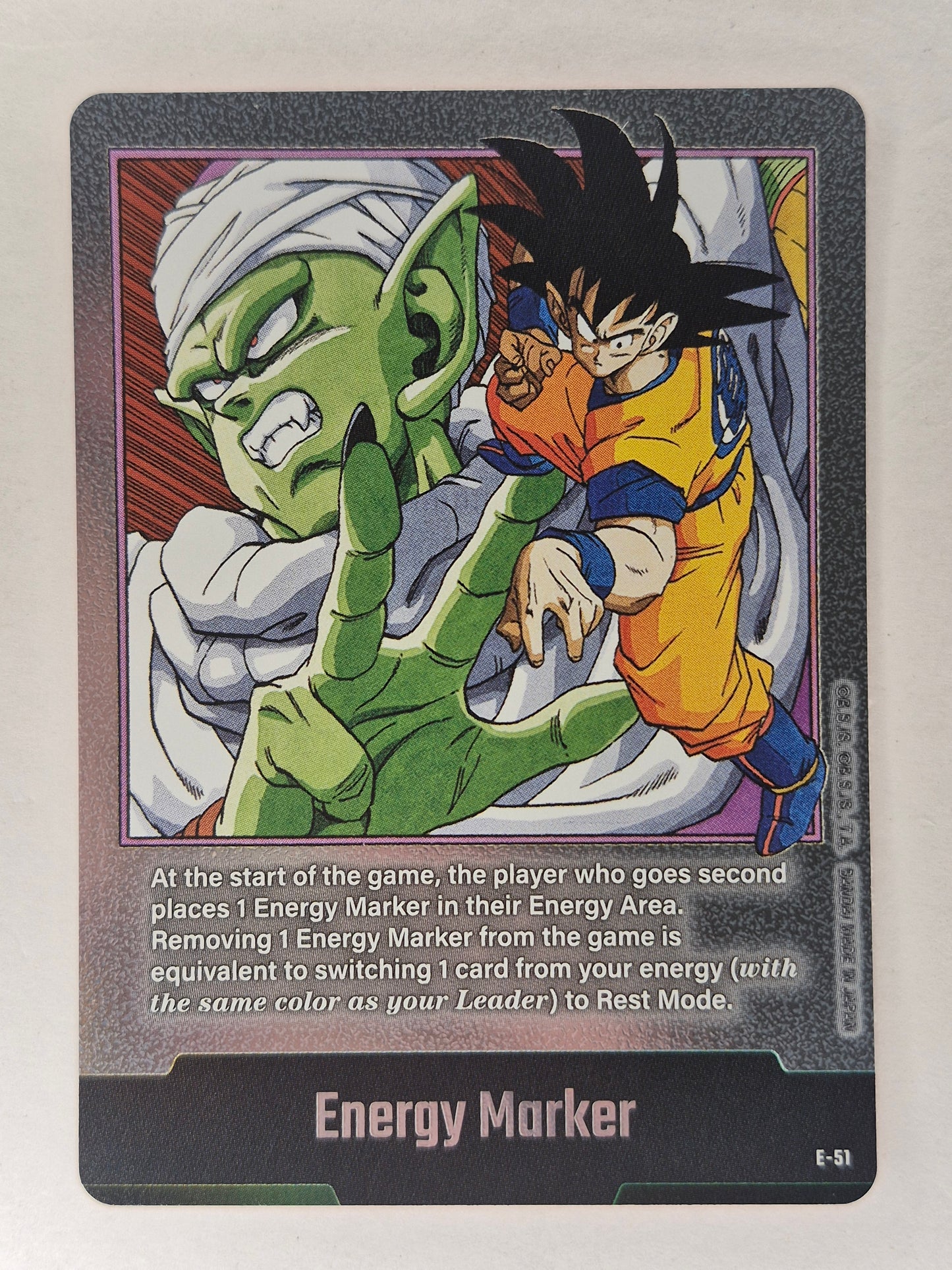 Energy Marker (E-51) -Silver Fusion World Energy Markers (DBSFW_EM)