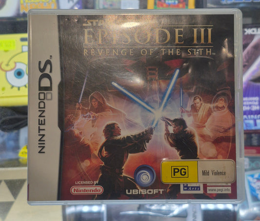 Star Wars Part Episode 3 III Revenge of the Sith DS Nintendo Video Game 2DS NDS