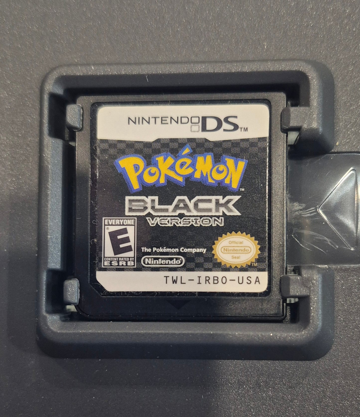 2011 Nintendo DS Pokémon Black Version,manual USA In Box Tested