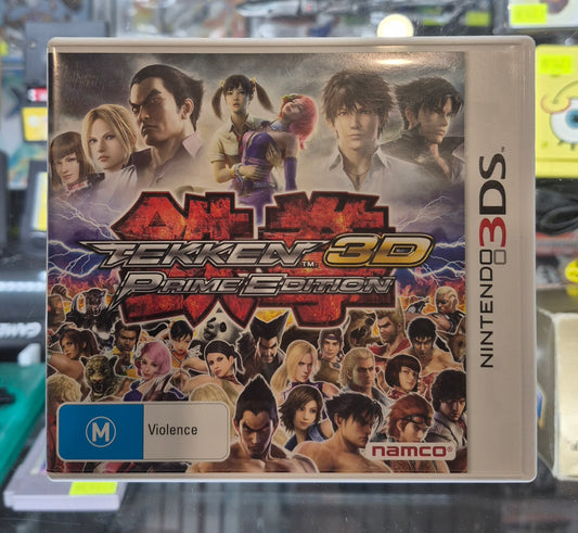 Tekken 3D: Prime Edition   for Nintendo 3DS  Pal  complete Tested