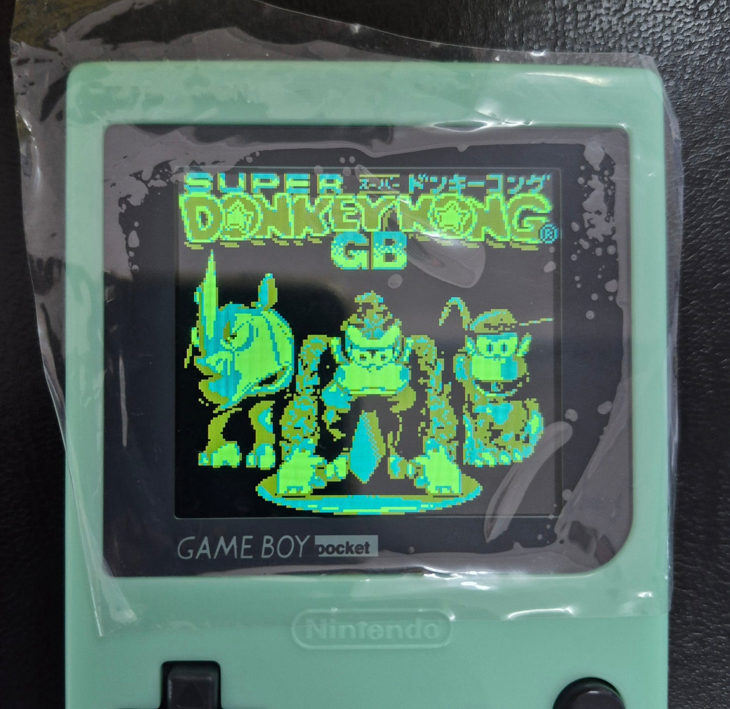 Nintendo Game Boy Pocket. Backlight 🚀 (IPS LCD Multi Colour Screen)Mint Green Case