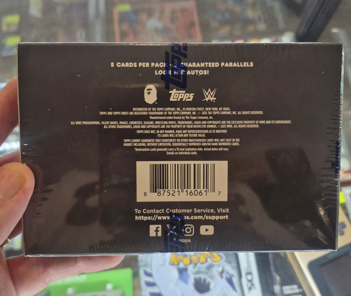 WWE X BAPE TOPPS HOBBY BOX