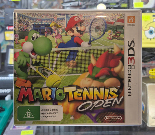 Mario Tennis Open Nintendo 3DS 2DS Game Complete With Manual Tested