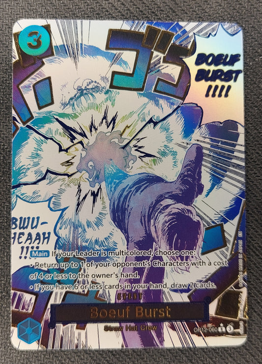 One Piece 2025 Boeuf Burst Alternate Art Event OP12-060