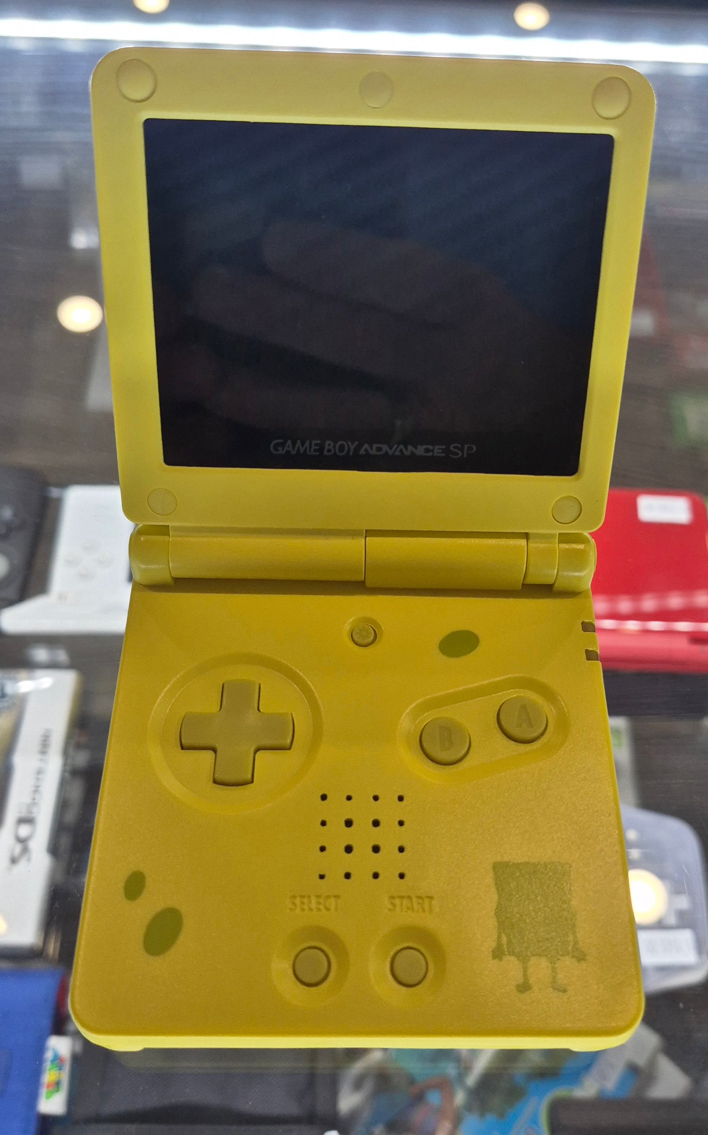 Nintendo Gameboy Advance SP GBA IPS V2 Backlit Lcd Console Spongebob Squarepants