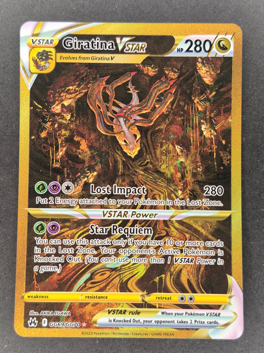 Giratina VSTAR GG69/GG70 SWSH Crown Zenith Pokemon [NM]