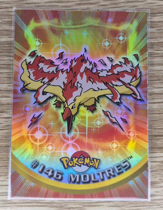 2000 Topps Pokémon Blue Label #146 Moltres Holo NM