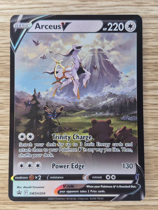 Pokémon TCG Arceus V Sword & Shield Swsh204 Holo Promo