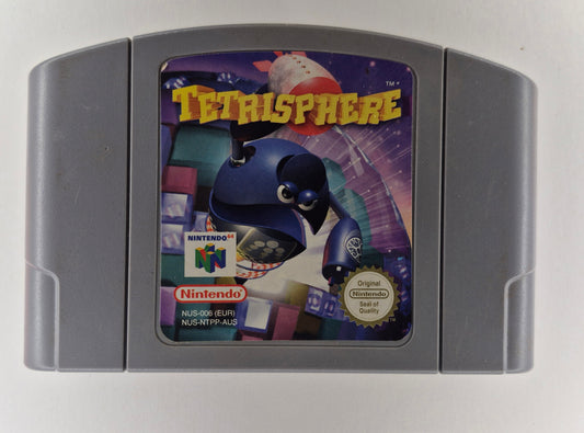 Nintendo N64 Tetrisphere Cart,Tested & Cleaned