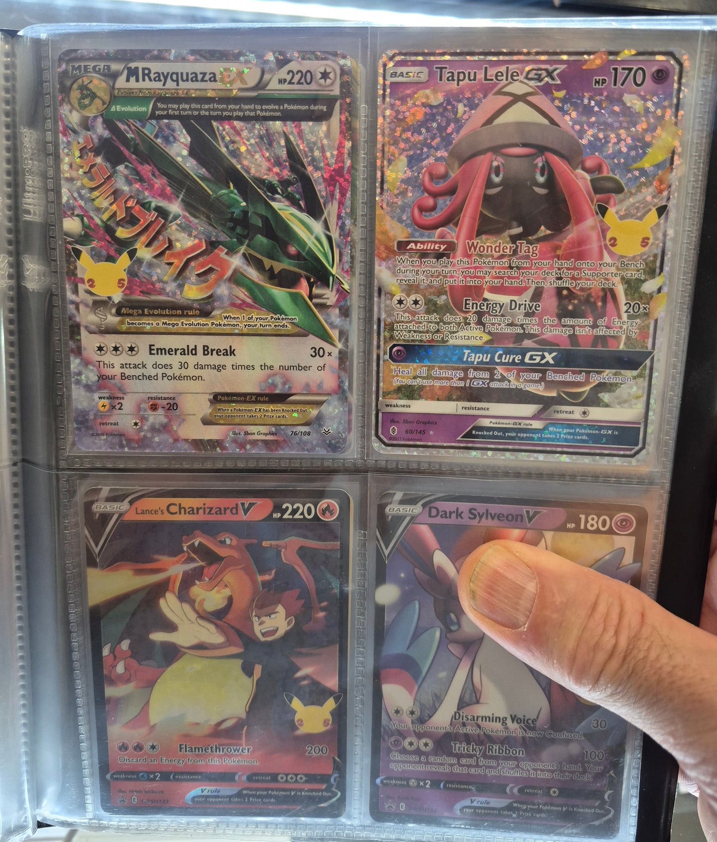 Pokemon Celebrations Complete Set 25+25 include's 10 promos + binder.NM SET