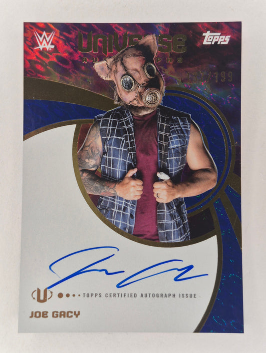 2025 Topps Universe WWE UNA-JGA JOE GACY On Card Auto #/199