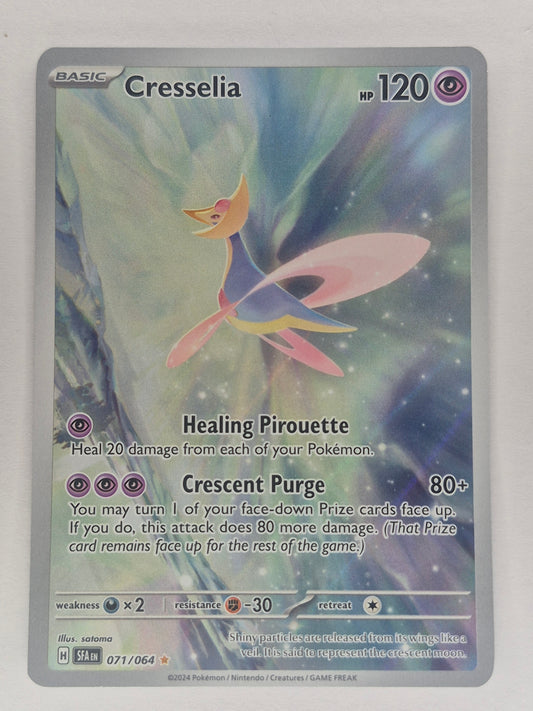 Cresselia 071/064 Illustration Rare IR  Shrouded Fable Pokemon NM
