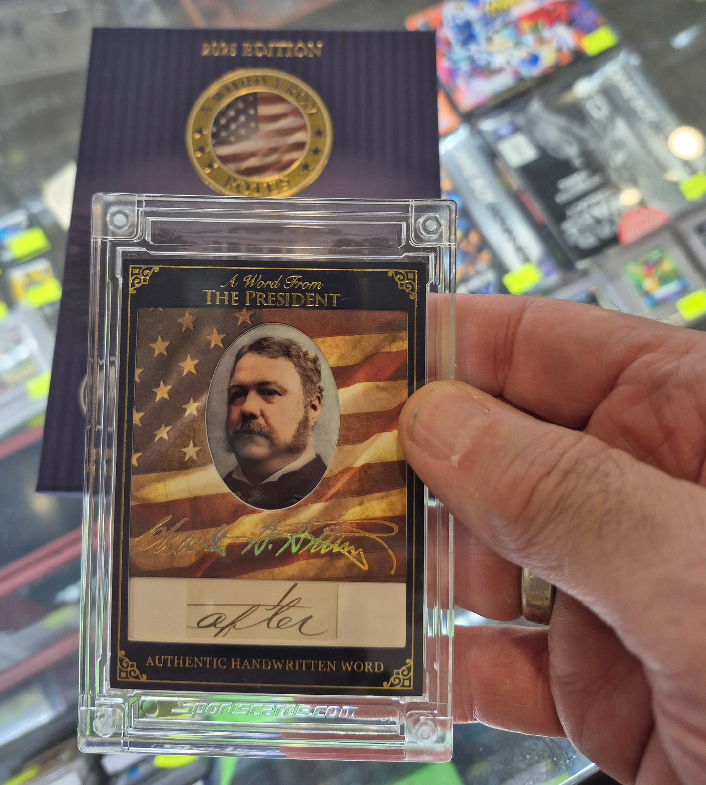 2025 Edition A word from the president 21st Chester A. Arthur AWF-CA21 Boxed