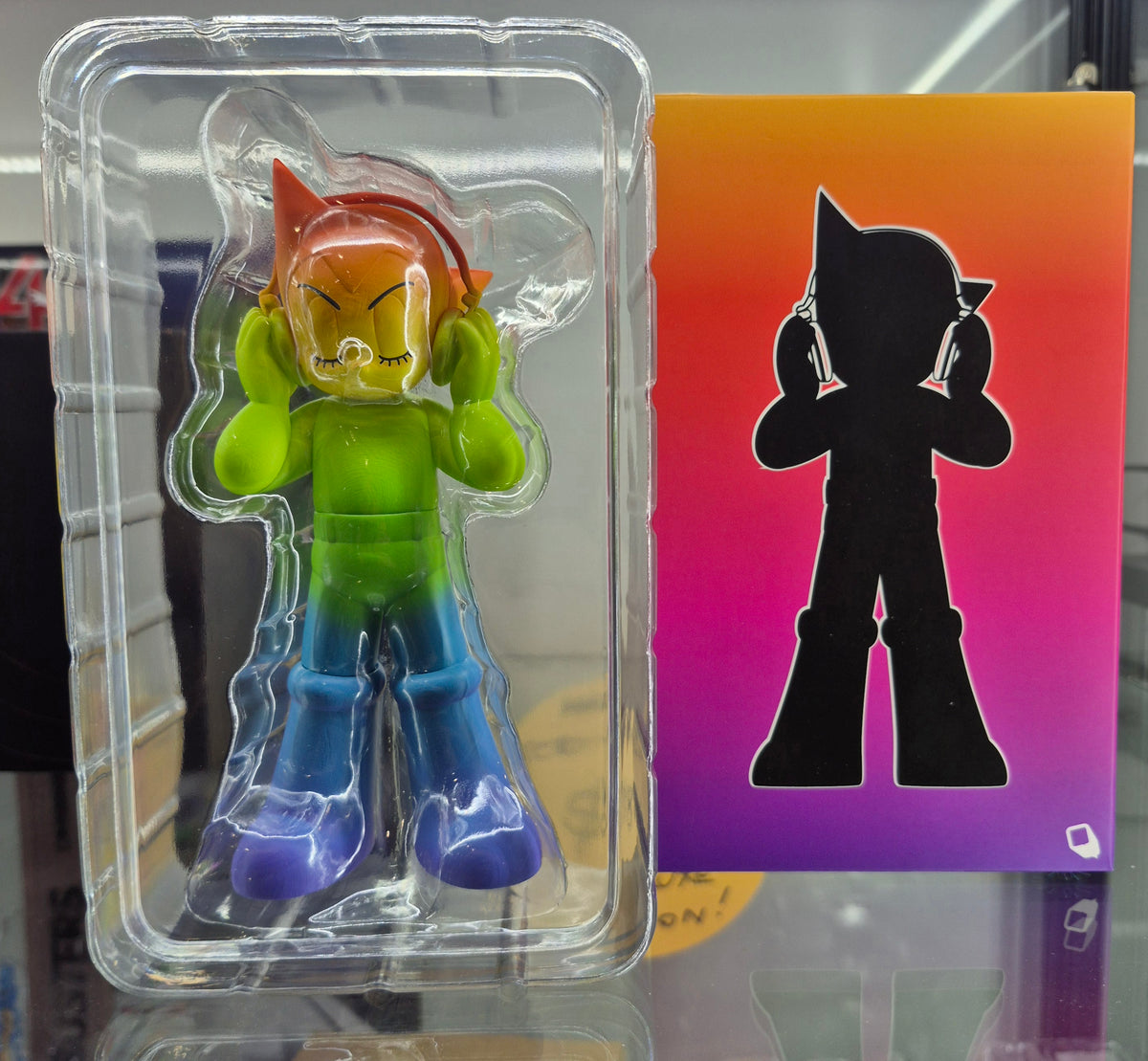Astro Boy 6” DJ Rainbow Edition Vinyl  Figure Tezuka Productions ToyQube
