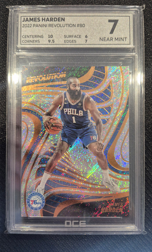 2022 Panini Revolution #80 James Harden OCE 7 NR MT
