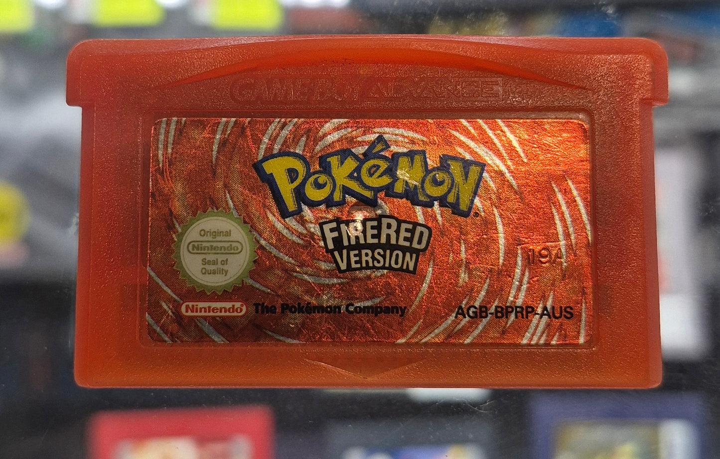 Pokemon Game Boy Advance Fire Red Version AUS PAL Tested & Cleaned