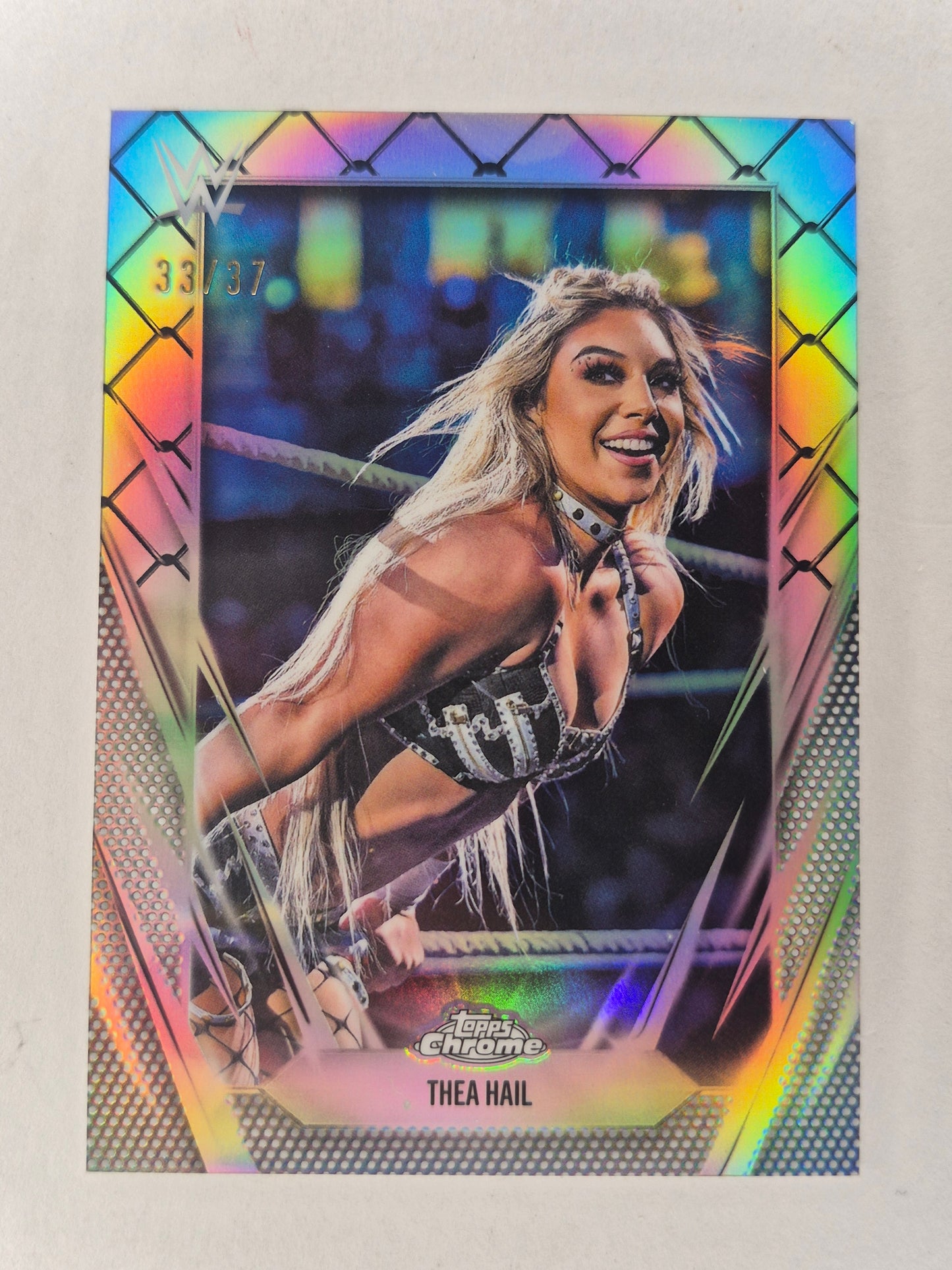 2026 WWE Topps Chrome #183 Thea Hail SSP 33/37