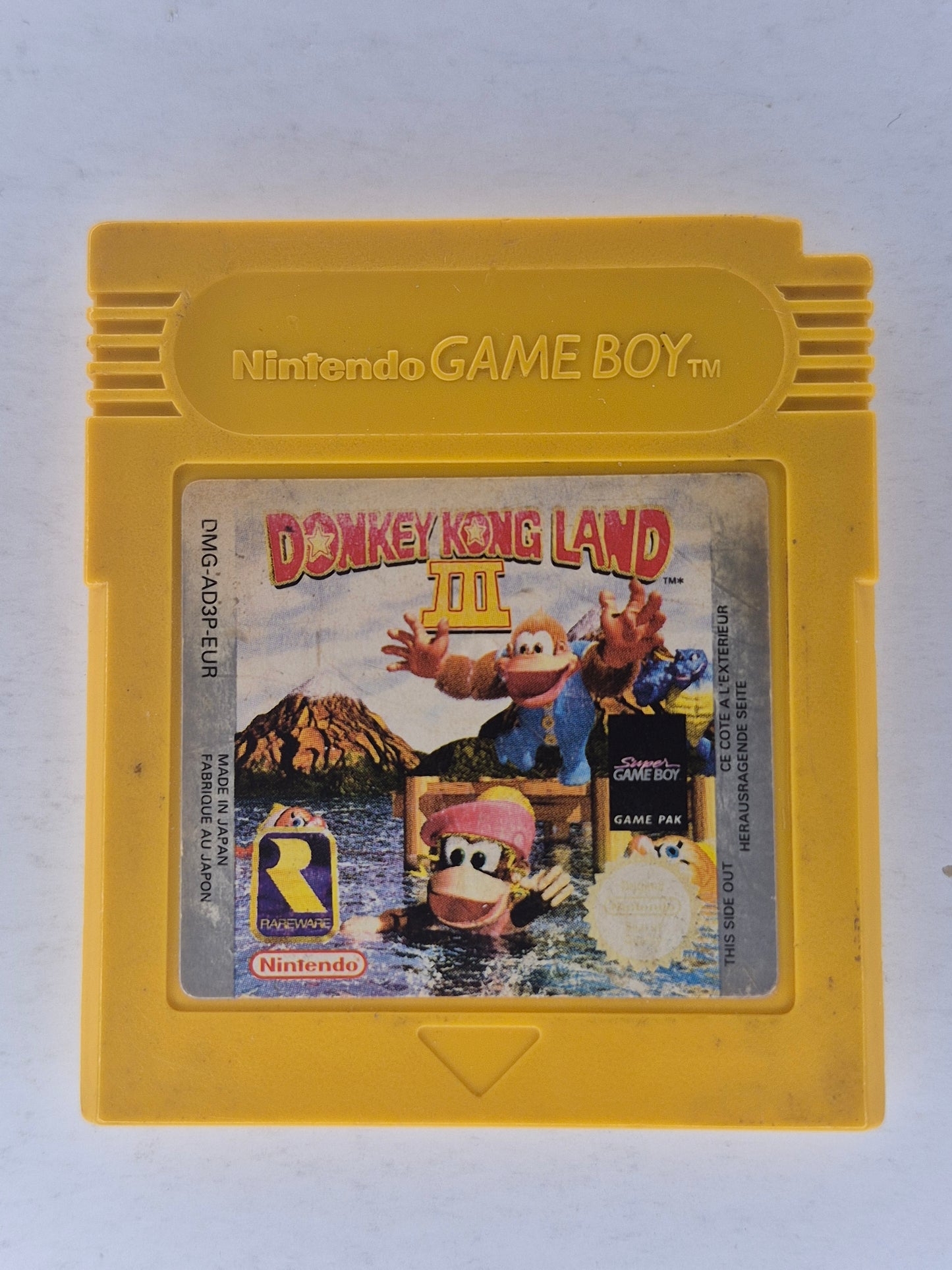 Nintendo Gameboy Donkey Kong Land 3 New Save Battery Tested