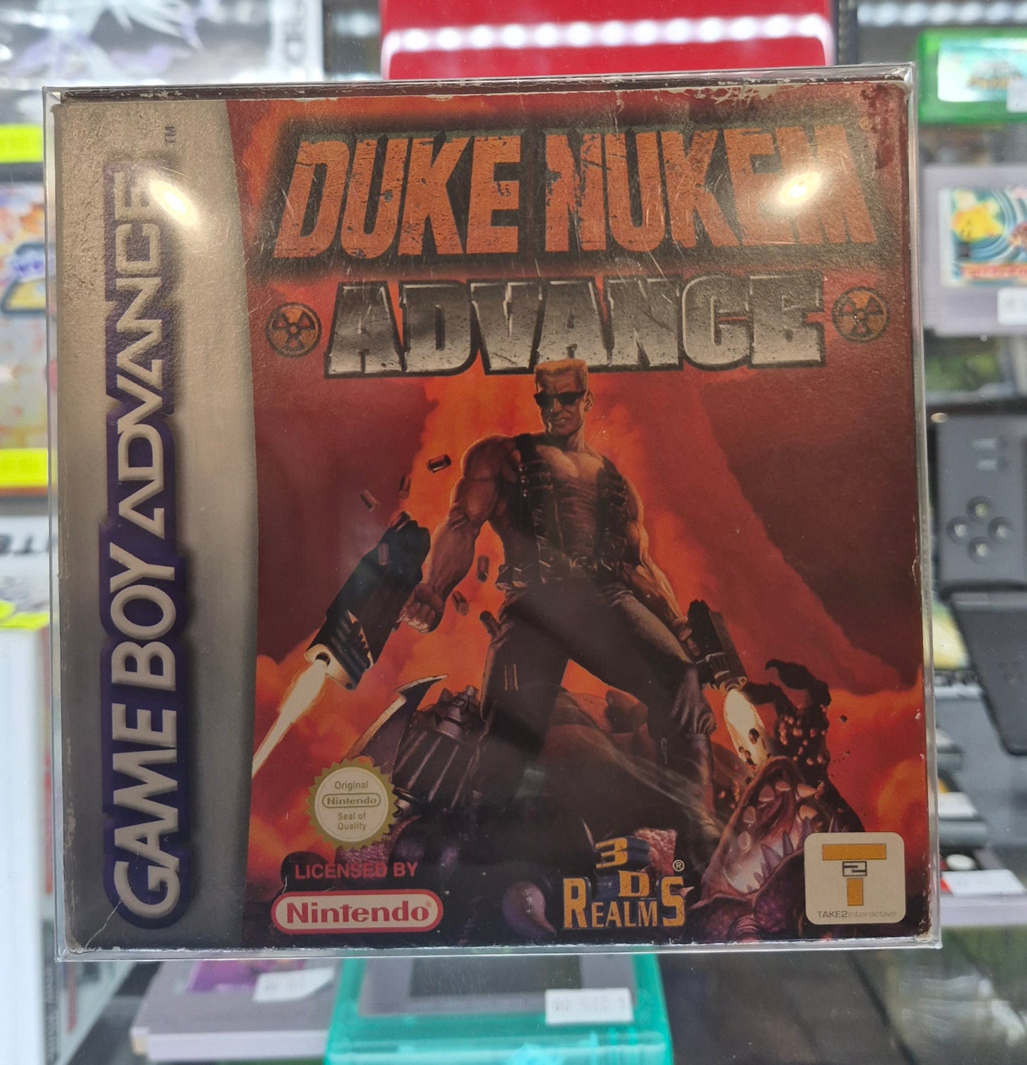 Duke Nukem Advance (Nintendo Game Boy Advance, 2002) - boxed w/ Manual # Tested EUR