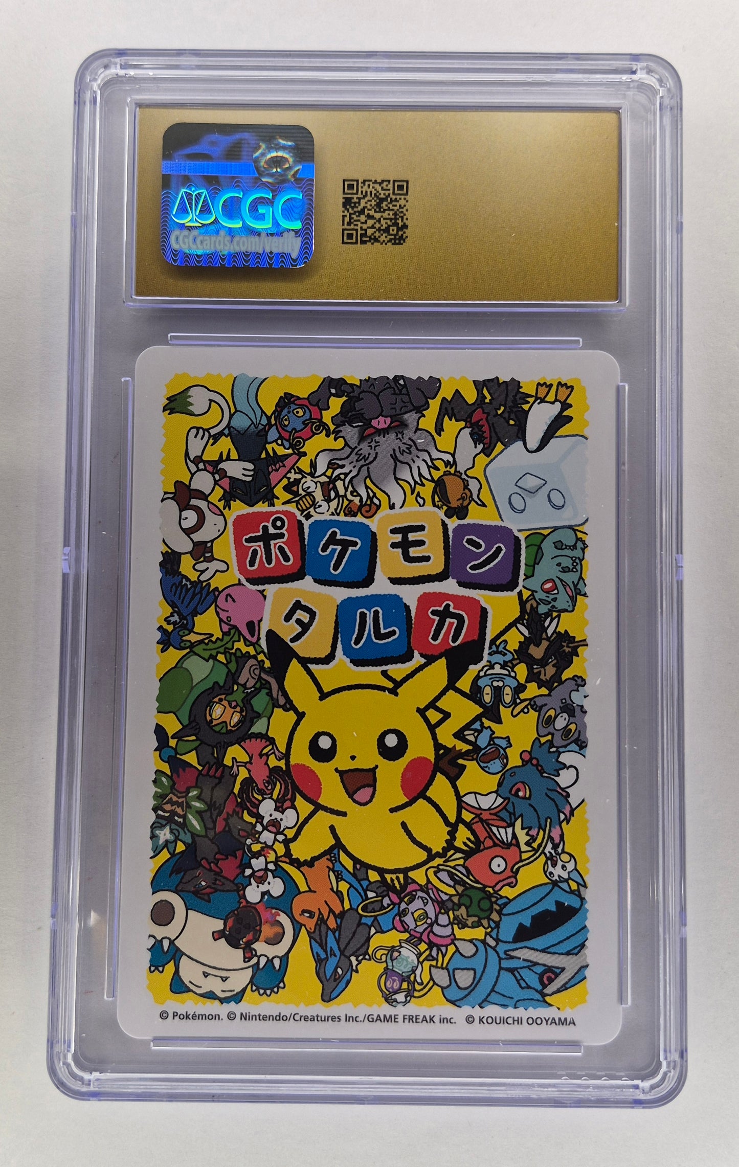 CGC 10 Pristine Charmander Pokémon Playing Cards(2025) Pokémon Taruka Effect Card