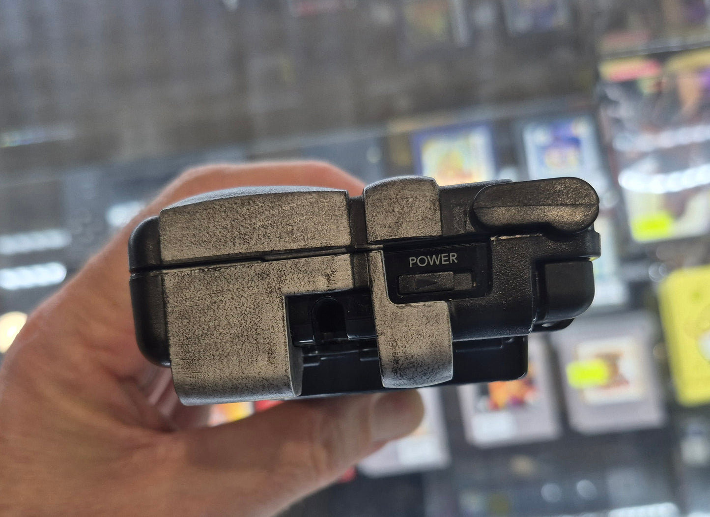 2006 Nintendo DS lite BLACK Console in Transformers Shell  with USB Charger(minor screen fault)