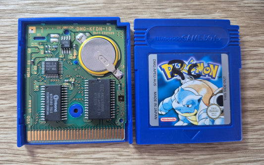 Pokemon Blue for Nintendo Game Boy **100% ORIGINAL** *NEW BATTERY* AUS PAL
